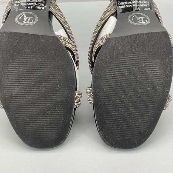 NEW Bella Vita Women’s Carmen Heeled Slip on Sandals Black Size 8W - Picture 10 of 10